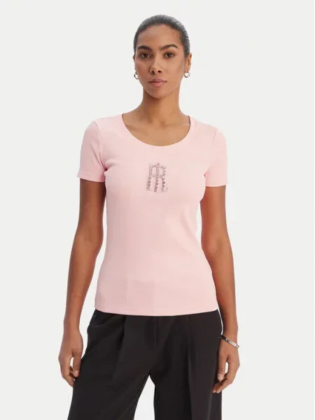 Fracomina T-Shirt Κοραλλί