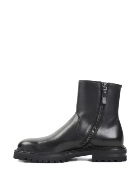Botine Giorgio Armani din piele negru