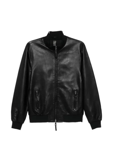 Geanta de piele The Jack Leathers negru