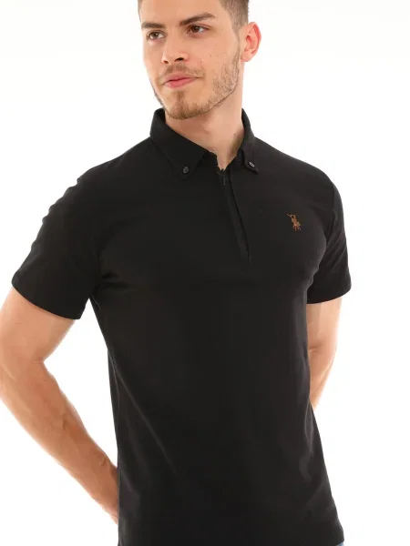 Tricou polo Dewberry negru