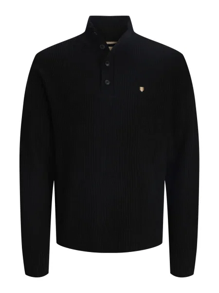 Jack & Jones Premium Pulover JPRBLURICHARD' negru