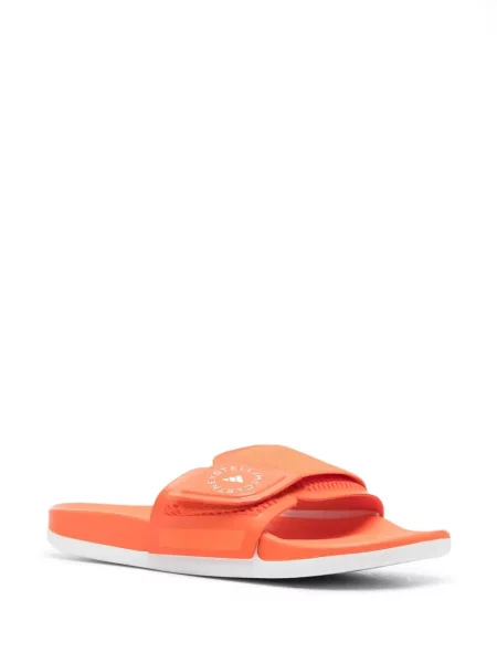 Dirželis šlepetės Adidas By Stella Mccartney oranžinė