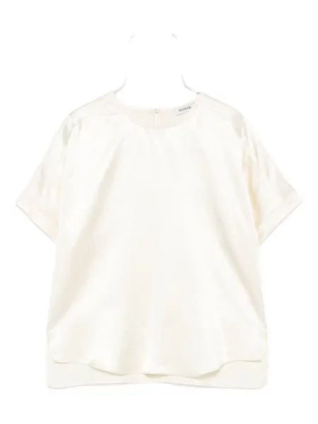 Satynowa krótka bluzka Simkhai