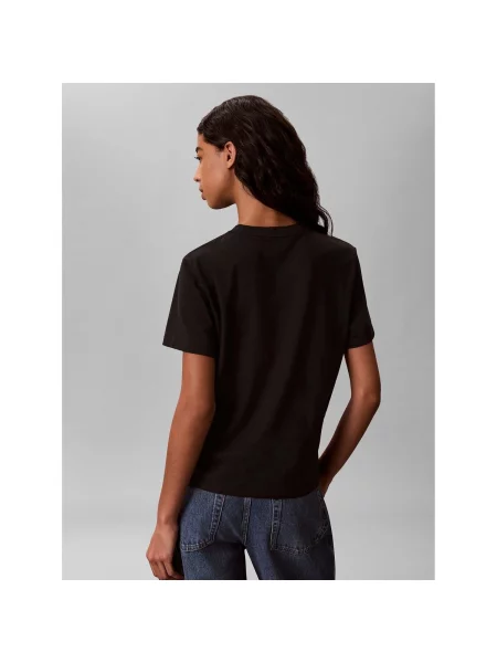 Klasična majica Calvin Klein Jeans crna