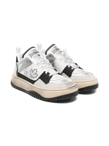 Sneakersy dziecięce Dsquared2 białe
