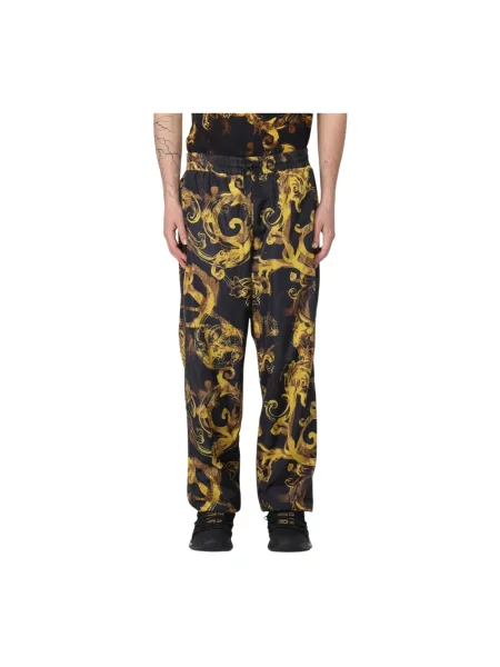 Wielobarwność spodnie Versace Jeans Couture casual