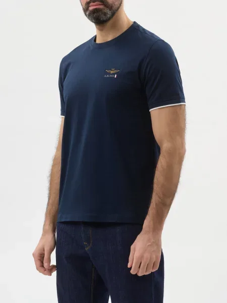 Футболка Aeronautica Militare синяя