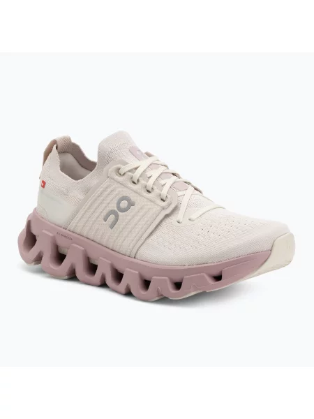 Дамски обувки за бягане On Cloudswift 4 pearl/mauve бежово