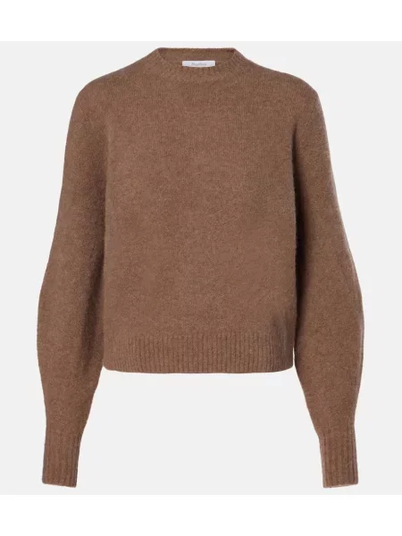 Pulover Max Mara din cașmir maro