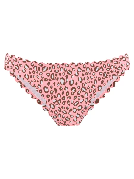 LASCANA Slip costum de baie maro / roz alb