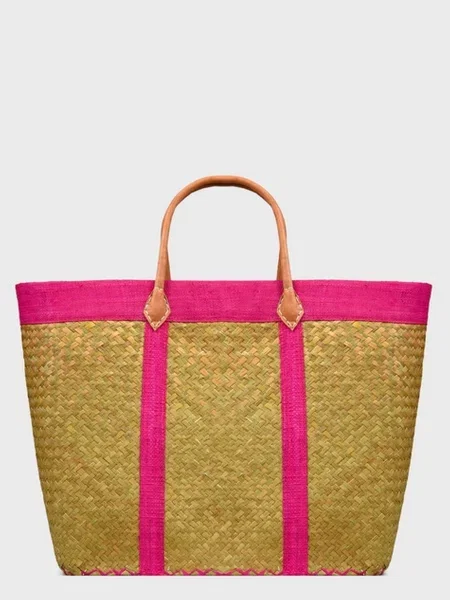 Le Comptoir de la plage Пляжна сумка Tsimgy_SGM_FUC Солома рожевий