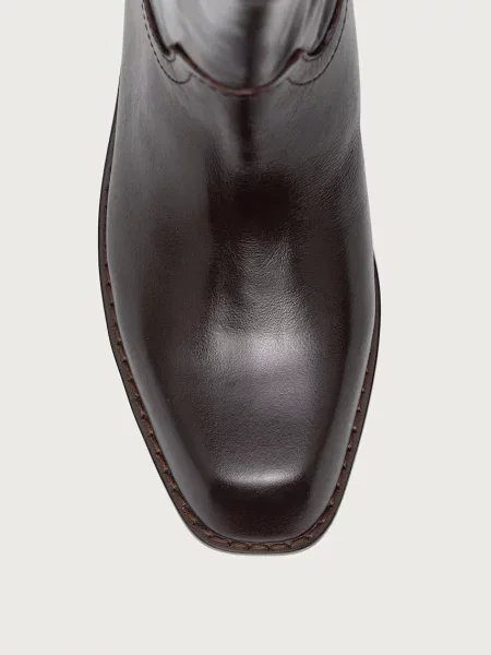 Кожаные ботинки Steve Madden