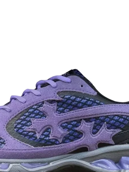 Fűzős csipkés sneaker Bravest Studios lila