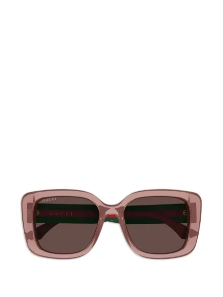 Ochelari de soare Gucci Eyewear cu autograf roz