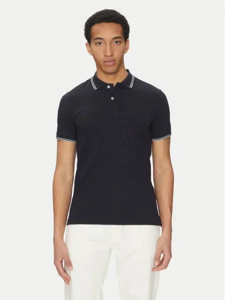 Geox Tricou polo Bleumarin