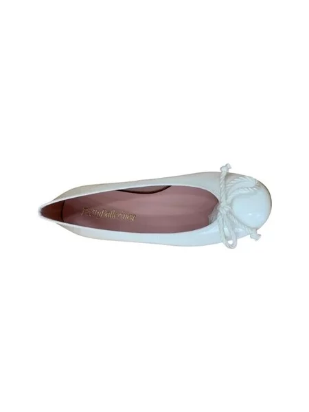 Pantofi Pretty Ballerinas alb