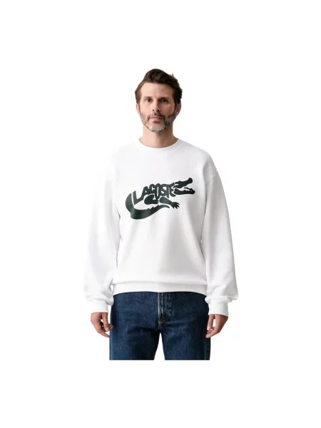Lacoste bluza biała