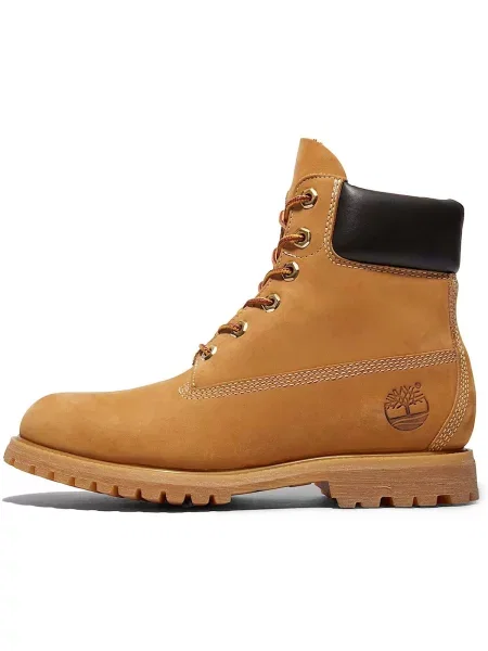 Čipkované vodotesný členkové topánky Timberland hnedá