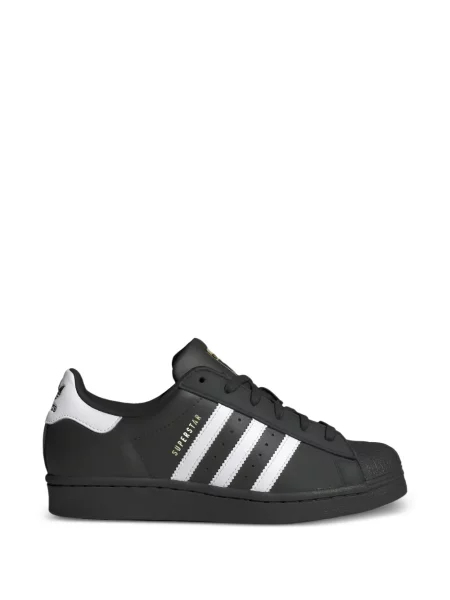 Sneakerși Adidas Superstar cu dungi negru