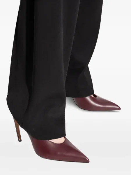 Pantofi cu toc The Attico slingback roșu