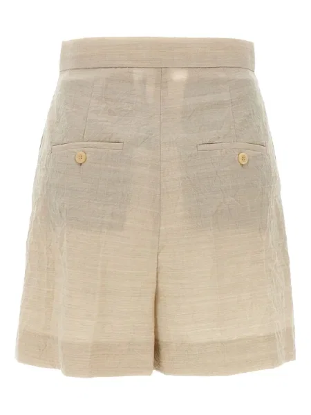 Pantaloni scurți Max Mara maro