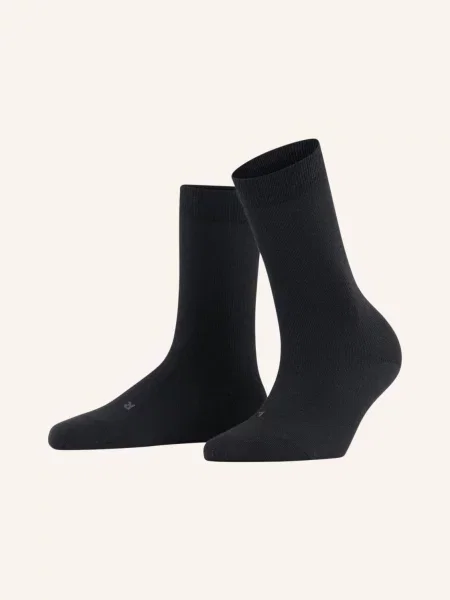 Falke Ponožky Stabilizing Wool Everyday S Merino Vlnou black černé