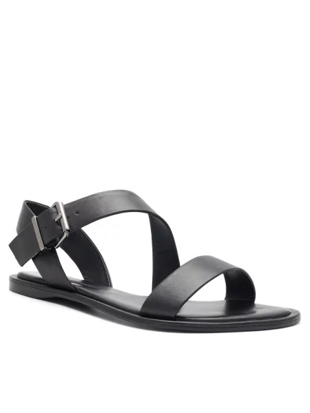 Sandali Gino Rossi Ancona Black črna