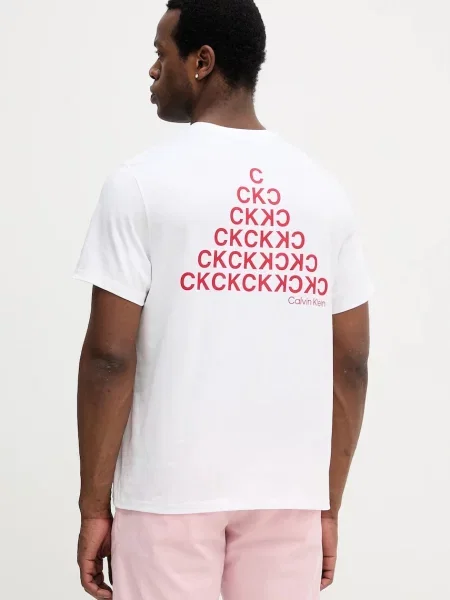 Calvin Klein Jeans tričko bílé