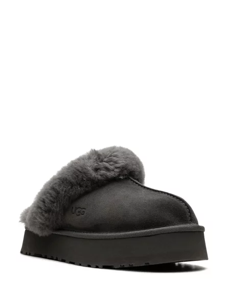 Kapcie Ugg na platformie szare