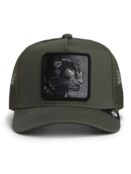 GOORIN Bros. Sapkák Gorra goorin bros verde pantera bordada frente visera curva' zöld