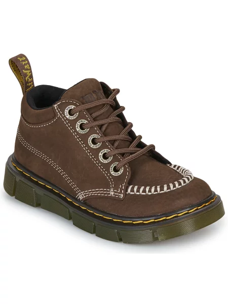 Botine copii Dr. Martens maro