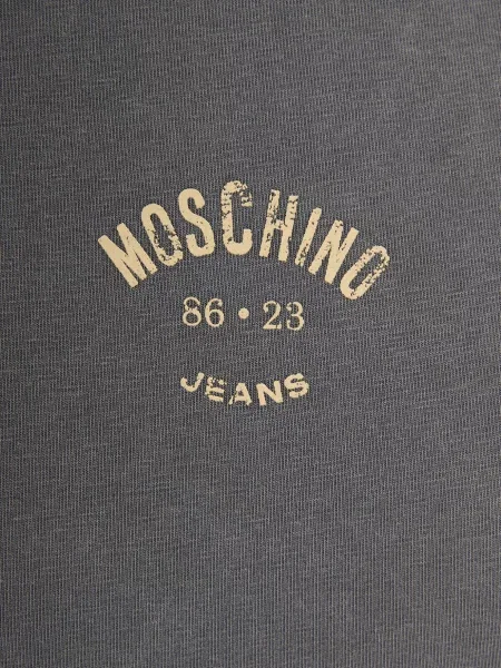 Футболка Moschino сіра
