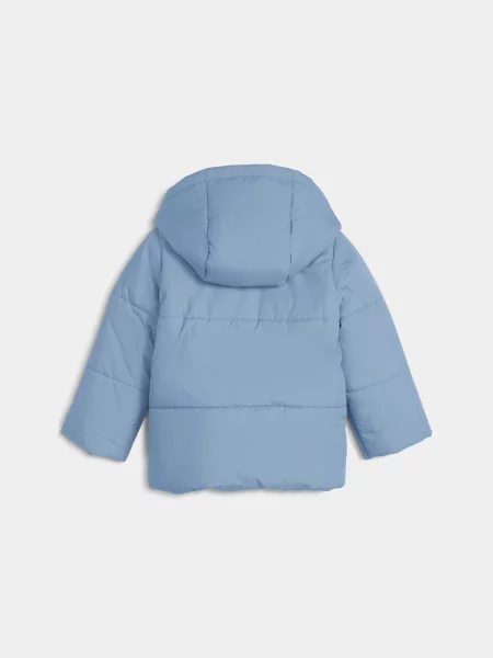 Дитяча Демісезонна куртка PUMA Minicats Hooded Padded Jckt комбінований верх синій
