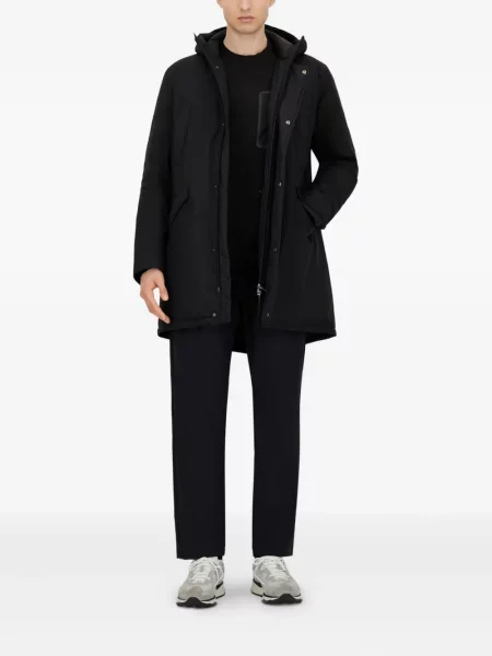 Geacă parka Herno cu glugă negru