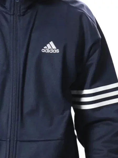 Sneakerși Adidas Deerupt din piele cu autograf alergare alb