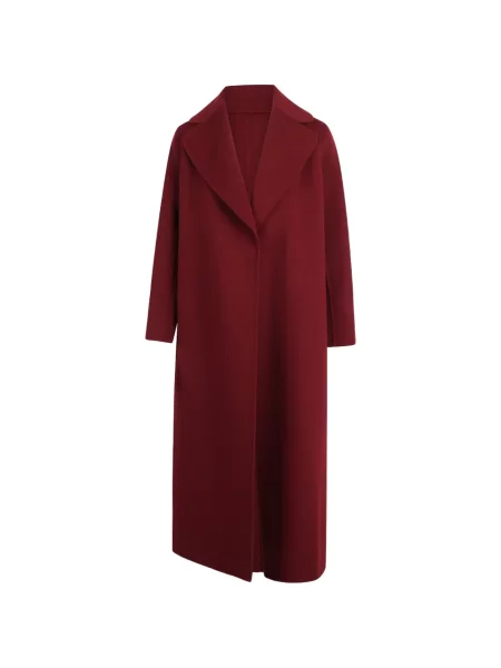 Lung palton 's Max Mara roșu