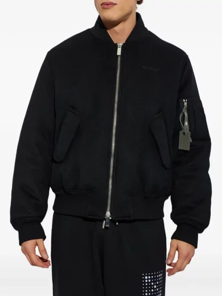 Bomber striukė Off-white balta