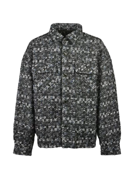 Cămașă Breath din tweed albastru