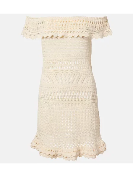 Croșetat rochie Marant Etoile alb