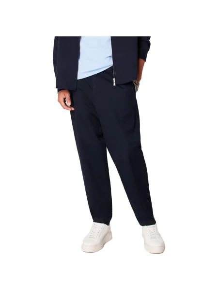 Pantaloni Eax albastru