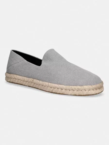 Toms espadrilky pánske SANTIAGO sivá