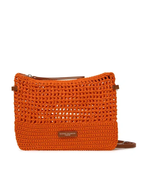 Gianni Chiarini Дамска чанта Victoria BS SMCRH Коралов оранжево