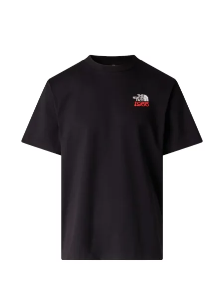 Tricou The North Face cu imagine negru