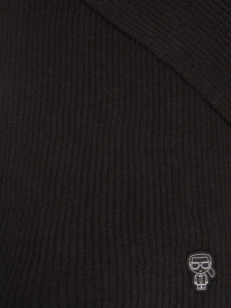 Karl Lagerfeld Fular negru