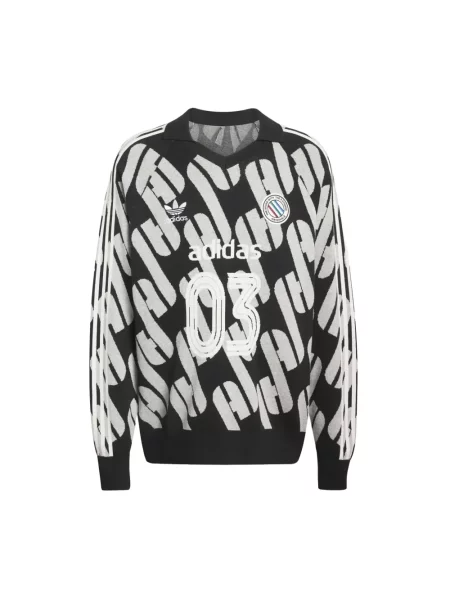 Sweter Adidas czarny