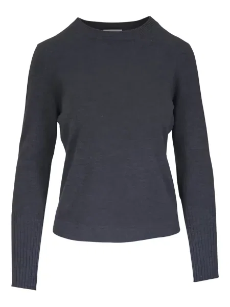 Top Kinross Cashmere din cașmir lung gri