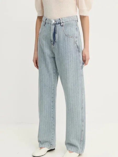 MUNTHE jeansy SHIMO high waist