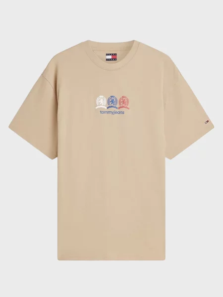 Футболка Tommy Jeans бежева