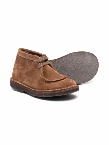 Buty do kostki dziecięce Pèpè brązowe