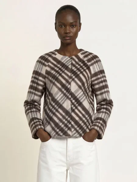 Calvin Klein Kurtka braun beżowa